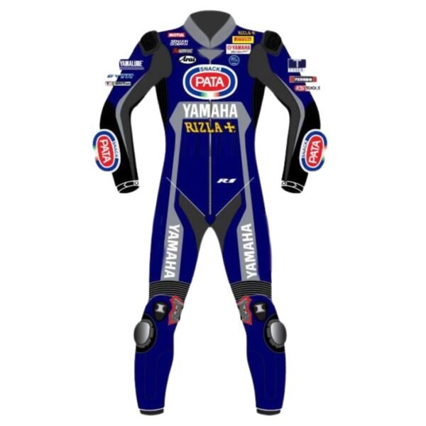 YAMAHA MICHAEL VAN DER MARK RIDING LEATHERS WSBK