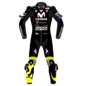 YAMAHA VALENTINO ROSSI MOVISTAR SUIT IN BLACK