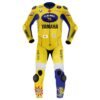 YAMAHA VALENTINO ROSSI CAMEL LEATHER SUIT