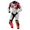 REVIT APEX 1PC MOTOGP SUIT IN NEON RED WHITE