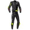 BLACK APRILIA MOTORCYCLE RACING LEATHER SUIT