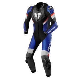 REVIT HYPERSPEED 2 1PC MOTOGP SUIT IN BLACK BLUE