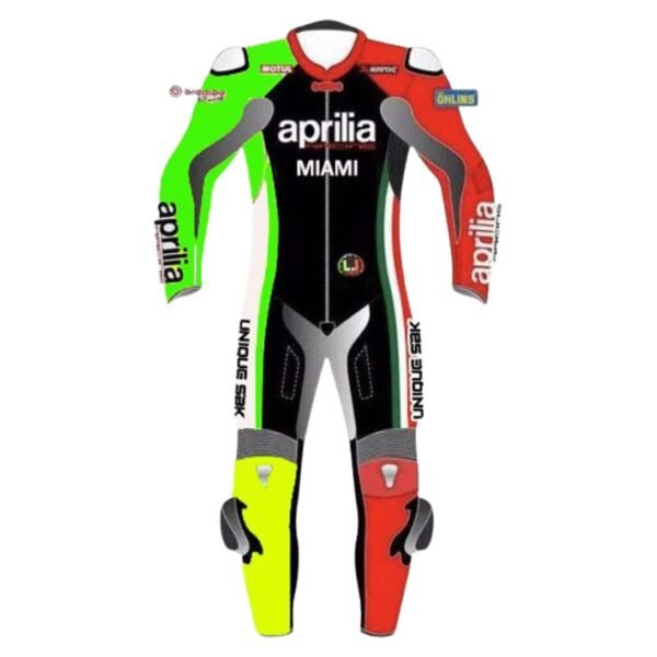 APRILIA MIAMI MOTORCYCLE LEATHER SUIT