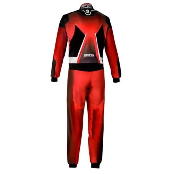 SPARCO PRIME K ADVANCED KART SUIT IN BLACK AND RED