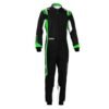 SPARCO THUNDER KART SUIT IN BLACK AND FLURO