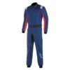 ALPINESTARS KMX 9 V2 ADULT KART SUIT IN BLUE AND RED