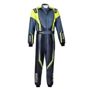 SPARCO PRIME K SUIT KART IN BLACK AND FLOU YELLOW