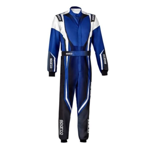 SPARCO PRIME K SUIT KART IN BLUE, WHITE AND BLACK