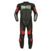 DUCATI BLACK MOTORCYCLE RACE LEATHER SUIT