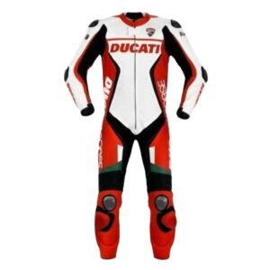 DUCATI MOTORCYCLE RACE LEATHER SUIT