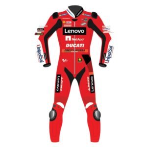 FRANCESCO BAGNAIA DUCATI MOTORCYCLE LEATHER SUIT MOTOGP 2022