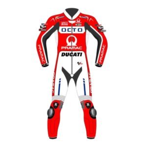 SCOTT REDDING DUCATI PRAMAC 2017 MOTOGP LEATHER SUIT