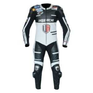 UNIQUE RACING DUCATI MOTORCYCLE LEATHER SUIT