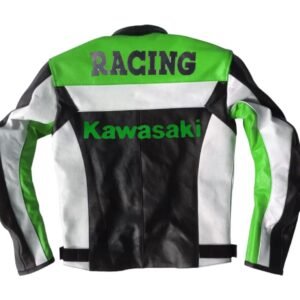 KAWASAKI MOTORCYCLE LEATHER JACKET