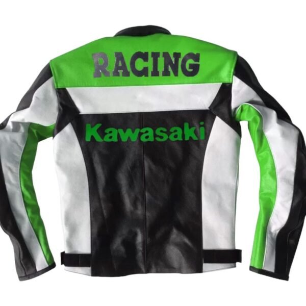 KAWASAKI MOTORCYCLE LEATHER JACKET