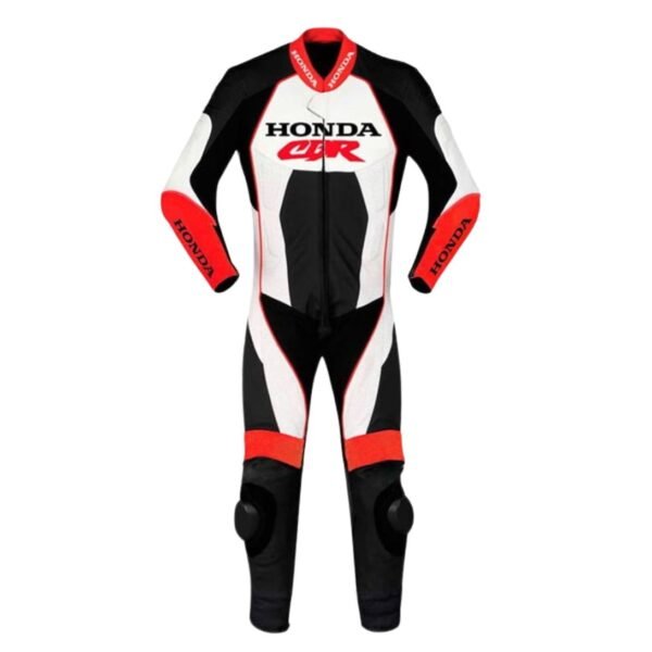 HONDA CBR MOTORBIKE RACING LEATHER SUIT