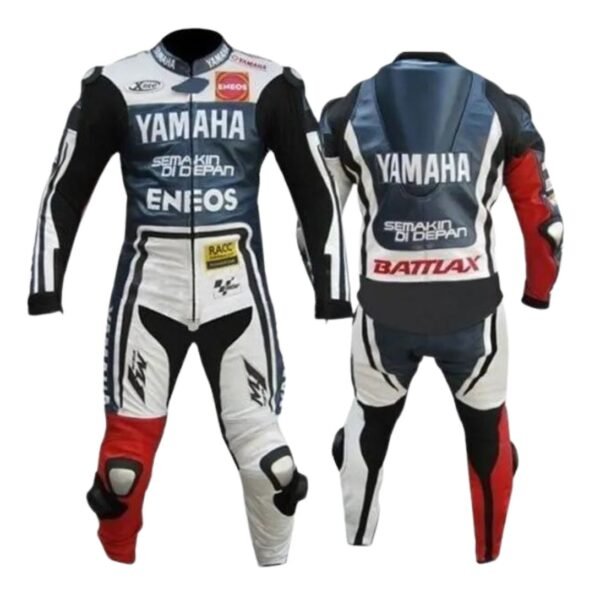 MOTOGP YAMAHA ENEOS MOTORBIKE RACING LEATHER SUIT