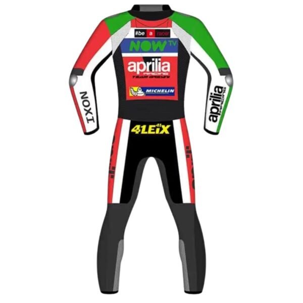 APRILIA ALEIX ESPARGARO MOTORCYCLE RACING LEATHER SUIT