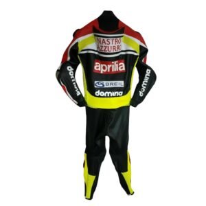 APRILIA MEN MOTORCYCLE LEATHER RACING SUIT