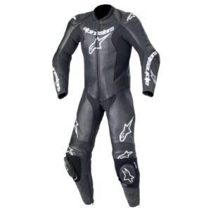 ALPINESTARS YOUTH GP PLUS V2 1 PC MC LEATHER SUIT YOUTH BLACK