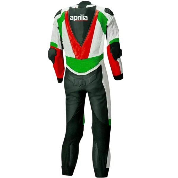 APRILIA RSV4 MOTORCYCLE RACING LEATHER SUIT