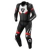 REVIT ARGON 2 2PC MOTOGP SUIT IN BLACK NEON RED