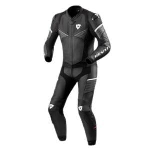 REVIT BETA COMBI MOTOGP SUIT IN BLACK WHITE