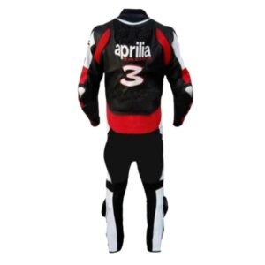 CUSTOM APRILIA RACING MOTORCYCLE LEATHER SUIT