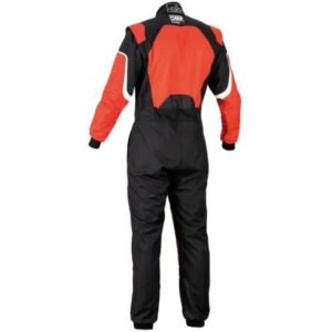 OMP KS 3 KART SUIT IN RED AND BLACK