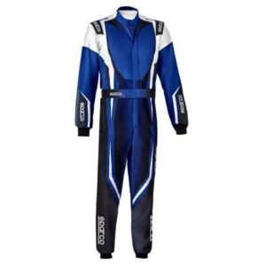 SPARCO PRIME K ADVANCED KART SUIT IN BLACK AND BLUE