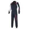 ALPINESTARS KMX 5 KART RACING SUIT IN BLACK, WHITE AND RED