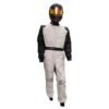 ZR 50F RACE SUIT IN WHITE AND BLACK