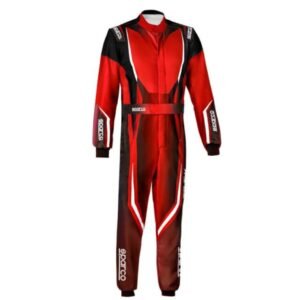 SPARCO PRIME K SUIT KART IN BLACK AND RED