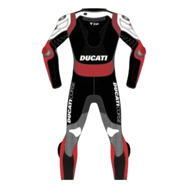 DUCATI CORSE MOTORBIKE LEATHER SUIT