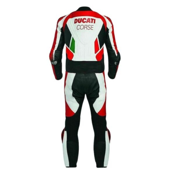 DUCATI MOTORCYCLE RIDER LEATHER SUIT