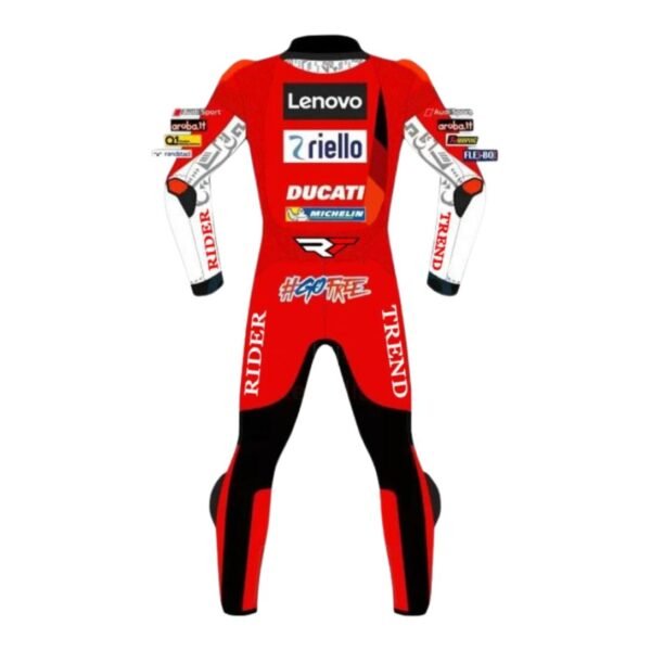 FRANCESCO BAGNAIA LEATHER BIKE SUIT DUCATI MOTOGP 2021