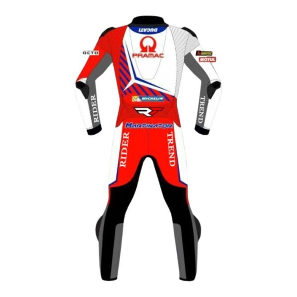 JORGE MARTIN MOTORCYCLE FULL SUIT DUCATI PRAMAC 2021