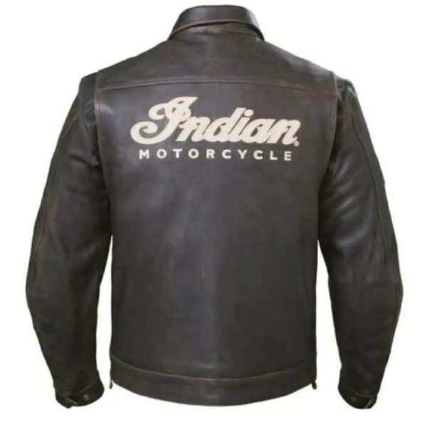 INDIAN MOTORCYCLE LEATHER JACKET IN BLACK