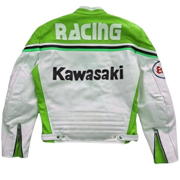 KAWASAKI MOTORBIKE LEATHER JACKET