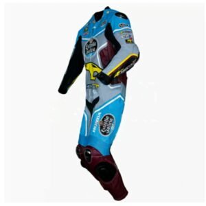 HONDA JACK MILLER ESTRELLA GALICIA MOTORBIKE LEATHER RACING SUIT