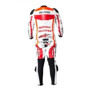 HONDA MARC MARQUEZ REPSOL BATTLEX MOTORCYCLE RACING LEATHER SUIT