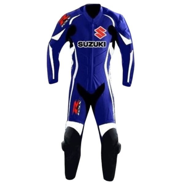 SUZUKI MEN'S GSXR MOTORBIKE LEATHER SUIT