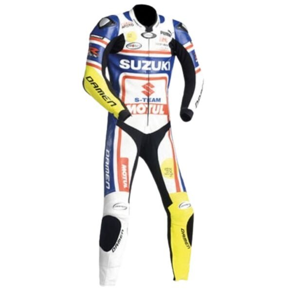 SUZUKI MOTORBIKE SPORT LEATHER SUIT`