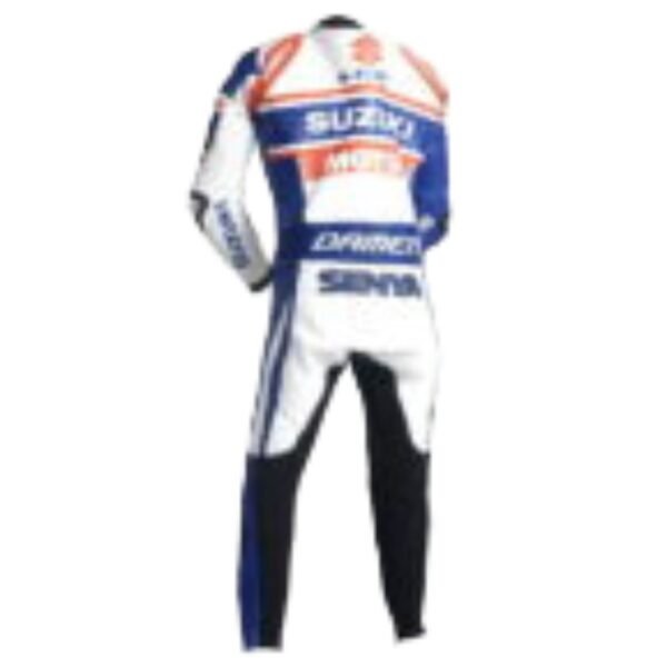 SUZUKI MOTORCYCLE BRANDED SPORT LEATHER SUIT