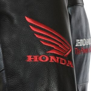 HONDA MOTOR CYCLE JACKET IN BLACK