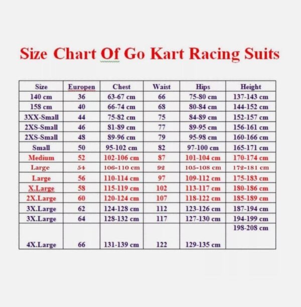 FR1 BIREL ART GO KART RACING SUIT WITH GLOVES