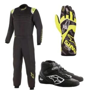 ALPINESTARS STARTER KIT V3 ADULT SUIT, BOOTS & GLOVES BUNDLE