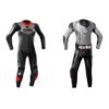 APRILIA MOTORCYCLE LEATHER RACING ONE PIECE GRAY SUIT