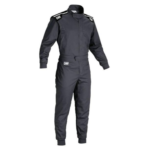 OMP SUMMER K YOUTH KART RACING SUIT IN BLACK