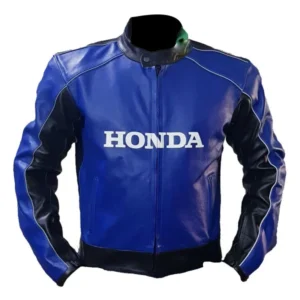 HONDA MOTOR BIKE JACKET IN DARK BLUE